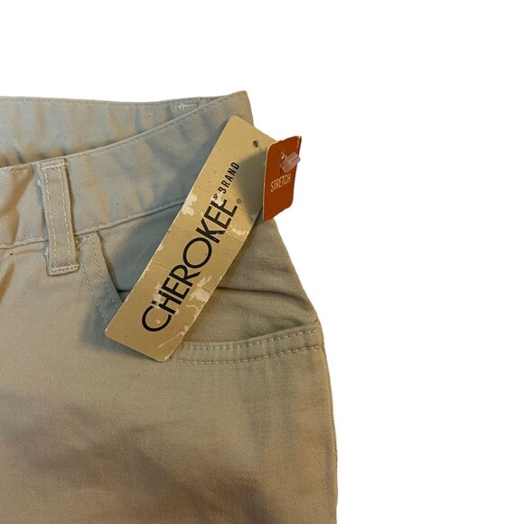 CHEROKEE KHAKI 5-POCKET WOMEN'S SHORTS SIZE 4 NWT - Picture 3 of 4